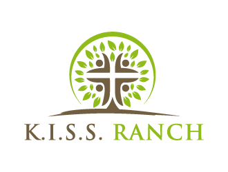 K.I.S.S. Ranch logo design by akilis13