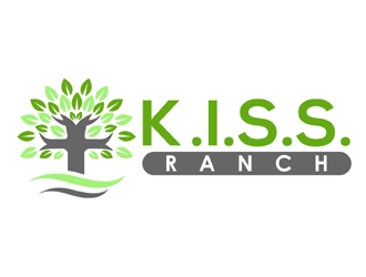 K.I.S.S. Ranch logo design by MAXR