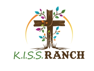 K.I.S.S. Ranch logo design by DreamLogoDesign