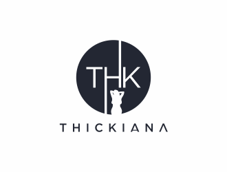 Thickiana  logo design by santrie