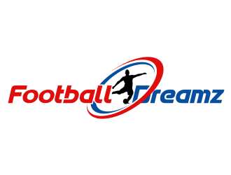 The footballdreamz OR The football dreamz logo design by Dakon