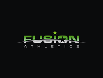 Fusion Athletics logo design by blackcane