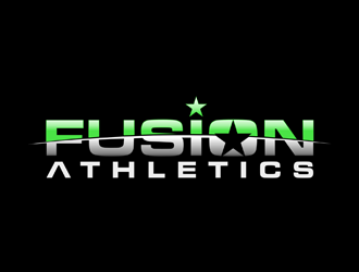 Fusion Athletics logo design by johana