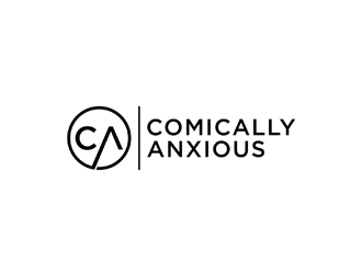 Comically Anxious logo design by johana