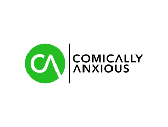Comically Anxious logo design by BlessedArt