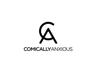 Comically Anxious logo design by bombers