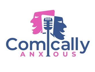 Comically Anxious logo design by DreamLogoDesign