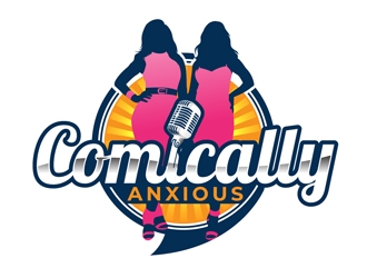 Comically Anxious logo design by DreamLogoDesign