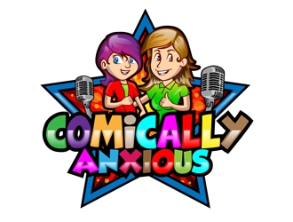 Comically Anxious logo design by DreamLogoDesign