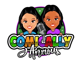 Comically Anxious logo design by DreamLogoDesign