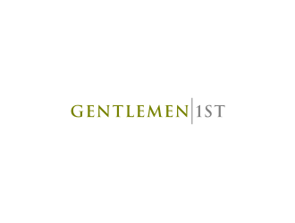 GENTLEMEN 1ST logo design by bricton
