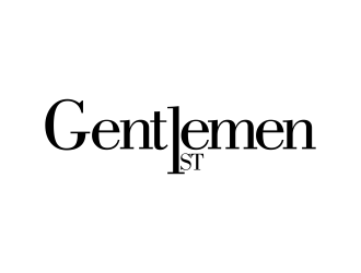 GENTLEMEN 1ST logo design by DiDdzin