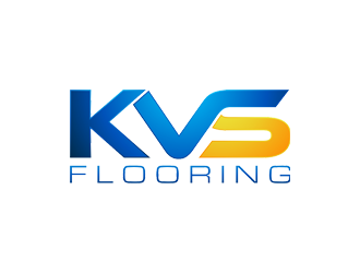 KVs Flooring logo design by zeta