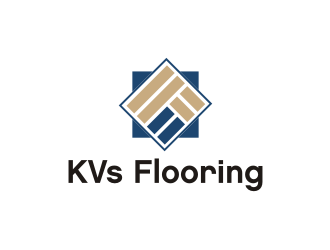 KVs Flooring logo design by R-art