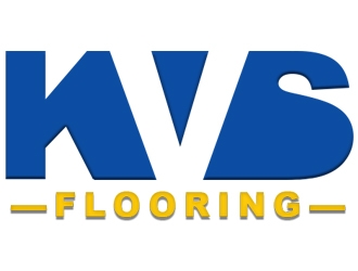 KVs Flooring logo design by Compac