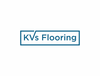 KVs Flooring logo design by hopee