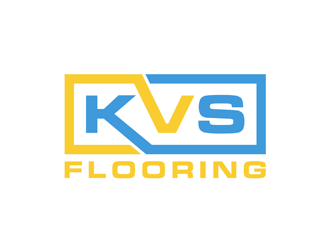 KVs Flooring logo design by johana