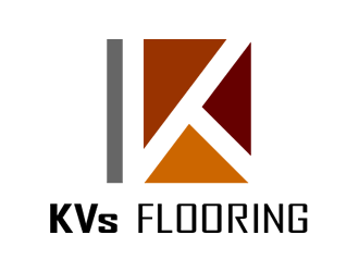 KVs Flooring logo design by Coolwanz