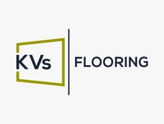 KVs Flooring logo design by berkahnenen