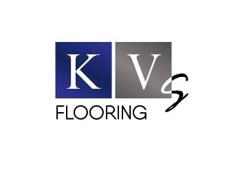 KVs Flooring logo design by BeezlyDesigns