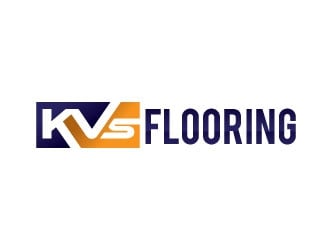 KVs Flooring logo design by invento