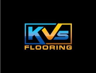 KVs Flooring logo design by invento