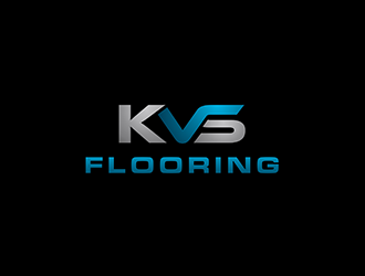 KVs Flooring logo design by EkoBooM