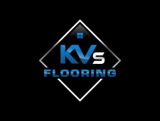 KVs Flooring logo design by jishu