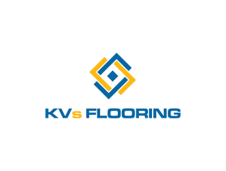 KVs Flooring logo design by ammad