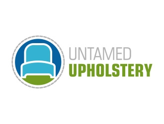 Untamed Upholstery logo design by tikiri