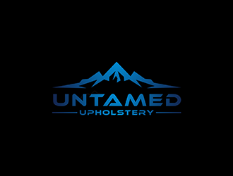 Untamed Upholstery logo design by EkoBooM