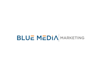 BLUE MEDIA Marketing logo design by Diancox
