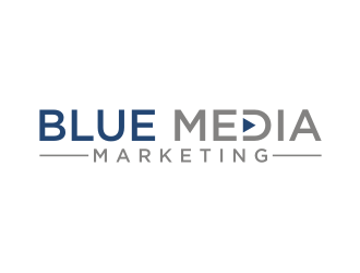 BLUE MEDIA Marketing logo design by nurul_rizkon