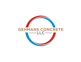 Gehmans Concrete LLC logo design by Diancox