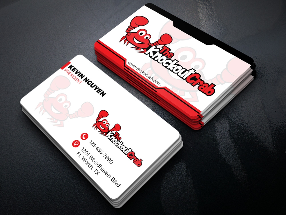 THE KNOCKOUT CRAB logo design by Gelotine