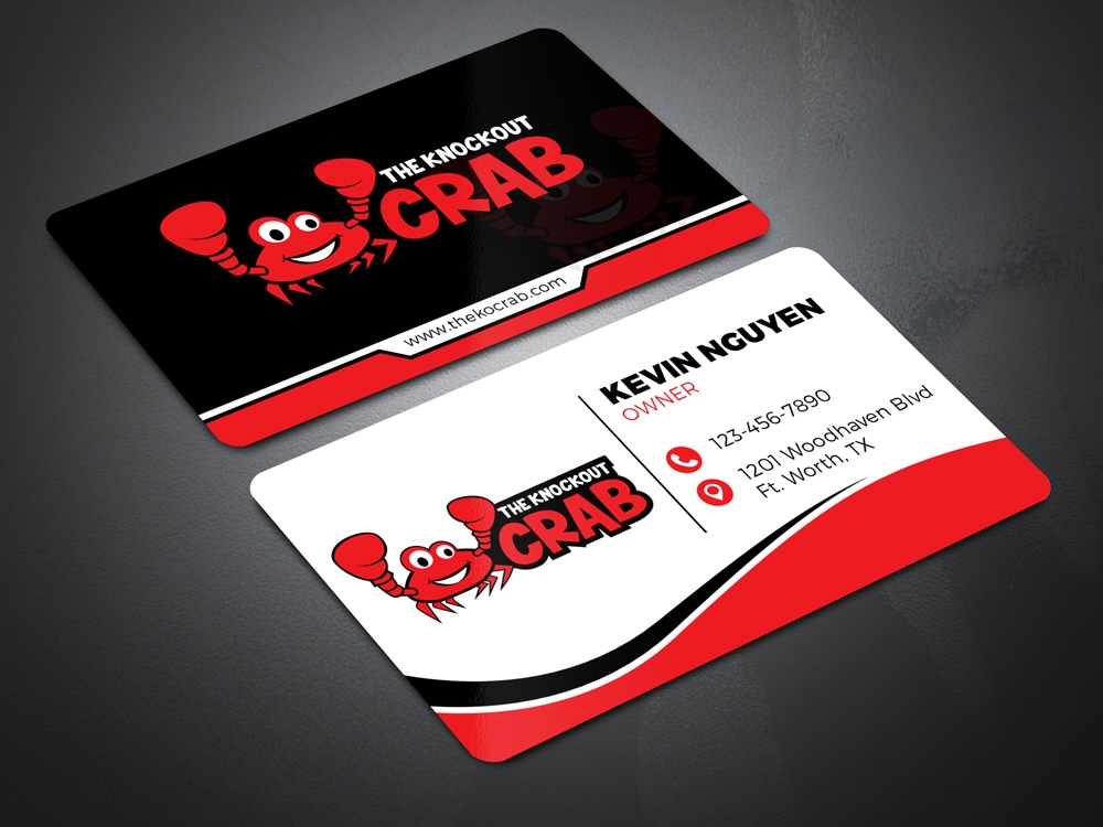 THE KNOCKOUT CRAB logo design by Gelotine