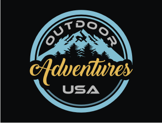Outdoor Adventures USA logo design by bricton