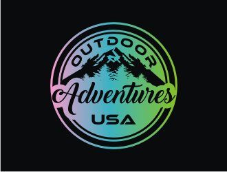 Outdoor Adventures USA logo design by bricton