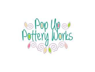 The PotteryWorks logo design by Panara