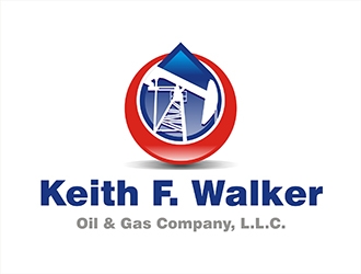 Keith F. Walker Oil & Gas Company, L.L.C. logo design by gitzart