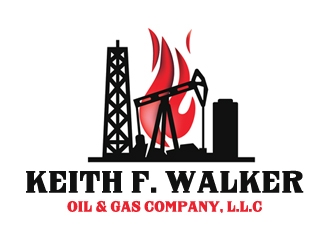 Keith F. Walker Oil & Gas Company, L.L.C. logo design by samueljho