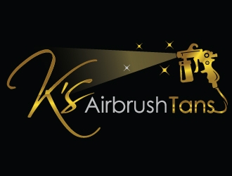 Ks Airbrush Tans logo design by Upoops