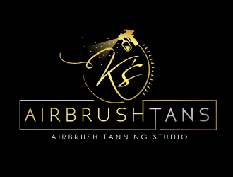 Ks Airbrush Tans logo design by REDCROW