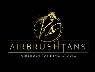 Ks Airbrush Tans logo design by REDCROW