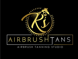 Ks Airbrush Tans logo design by REDCROW