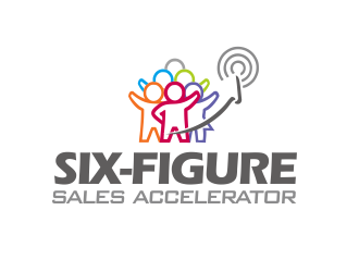 Six-Figure Sales Accelerator logo design by YONK