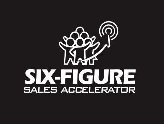 Six-Figure Sales Accelerator logo design by YONK