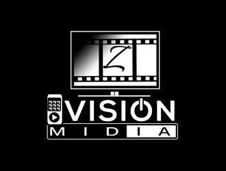 Z Vision Media logo design by bougalla005