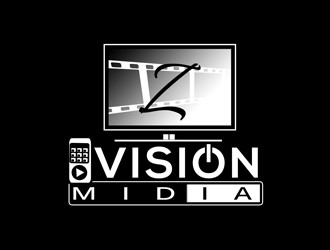 Z Vision Media logo design by bougalla005