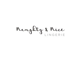 Naughty & Nice Lingerie logo design by sabyan